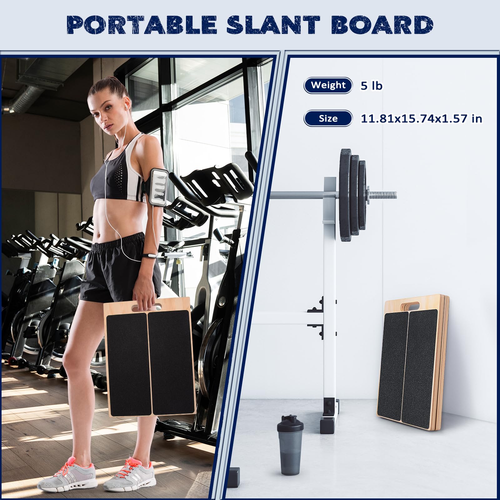 Papan Keseimbangan Kayu 2-in-1 - Home Gym Routine ulasan dan harga