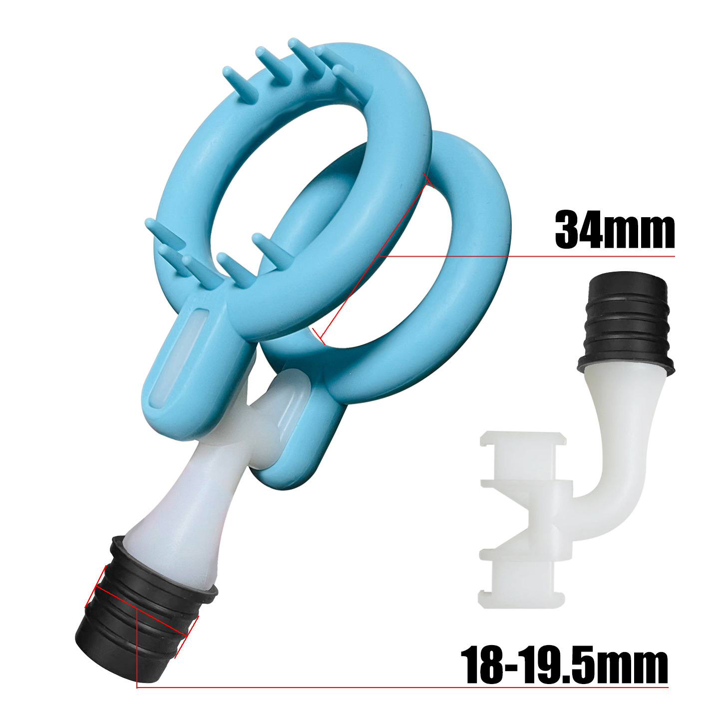 Alat Pijat Kepala Berbentuk L  - Home Gym Yoga ulasan dan harga