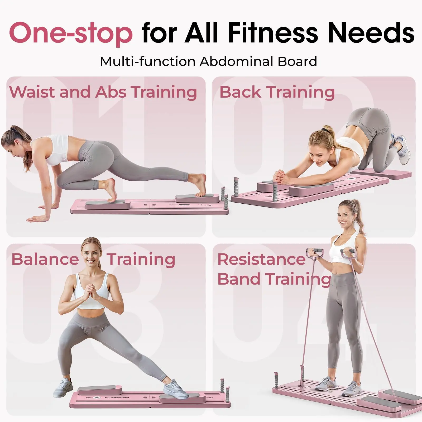 Papan Pilates Lipat Multifungs - Leg Home Gym Workout ulasan dan harga