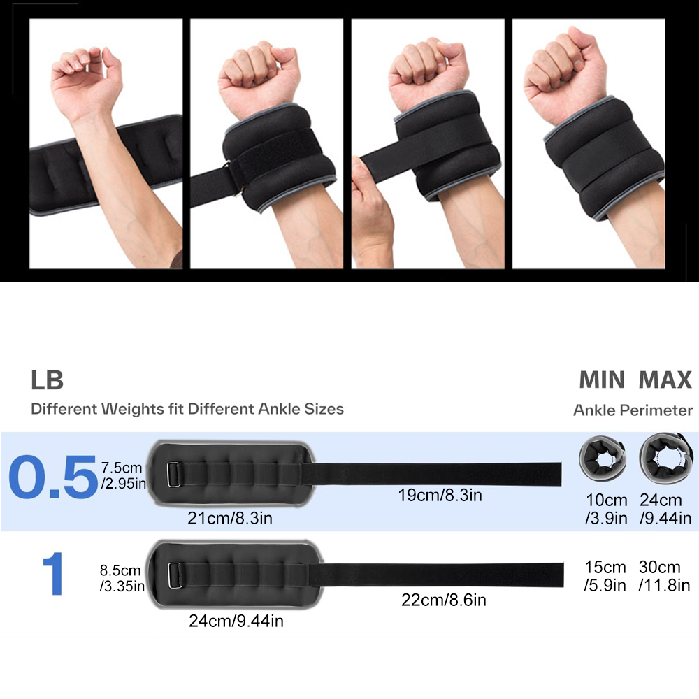 1 Pasang Beban Pergelangan Tan - Leg Home Gym Workout ulasan dan harga