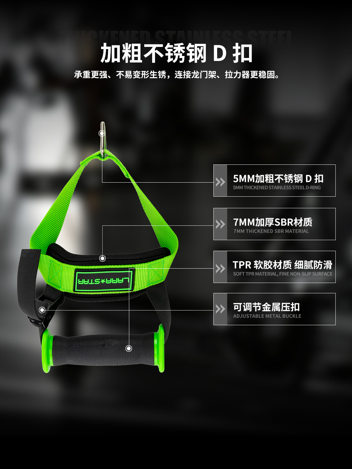 Pegangan Kabel untuk Latihan K - Lat Pulldown Cable ulasan dan harga