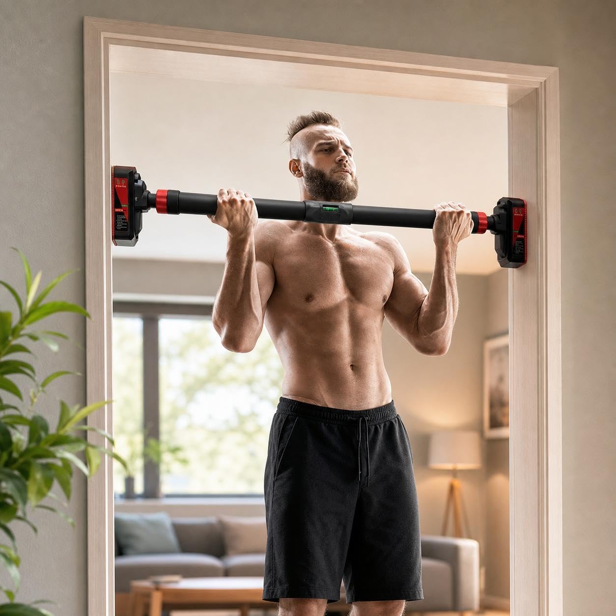 Palang Tarik untuk Pintu, Pala - Home Gym Routine ulasan dan harga