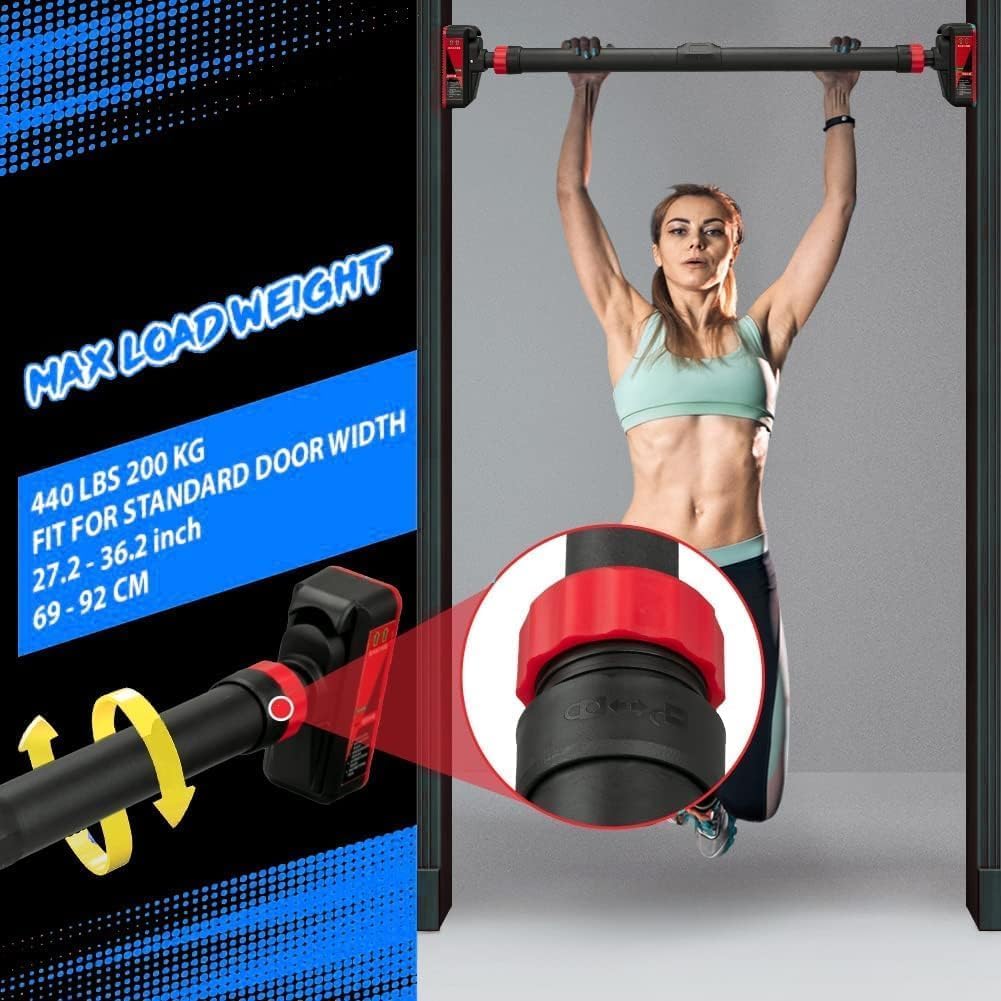 Palang Tarik untuk Pintu, Pala - Home Gym Routine ulasan dan harga