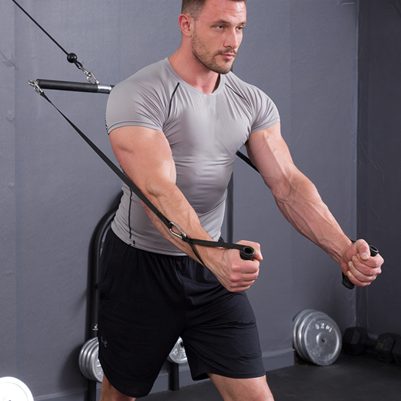 Bisep Trisep Tali Latihan Lat  - Lat Pulldown Cable ulasan dan harga
