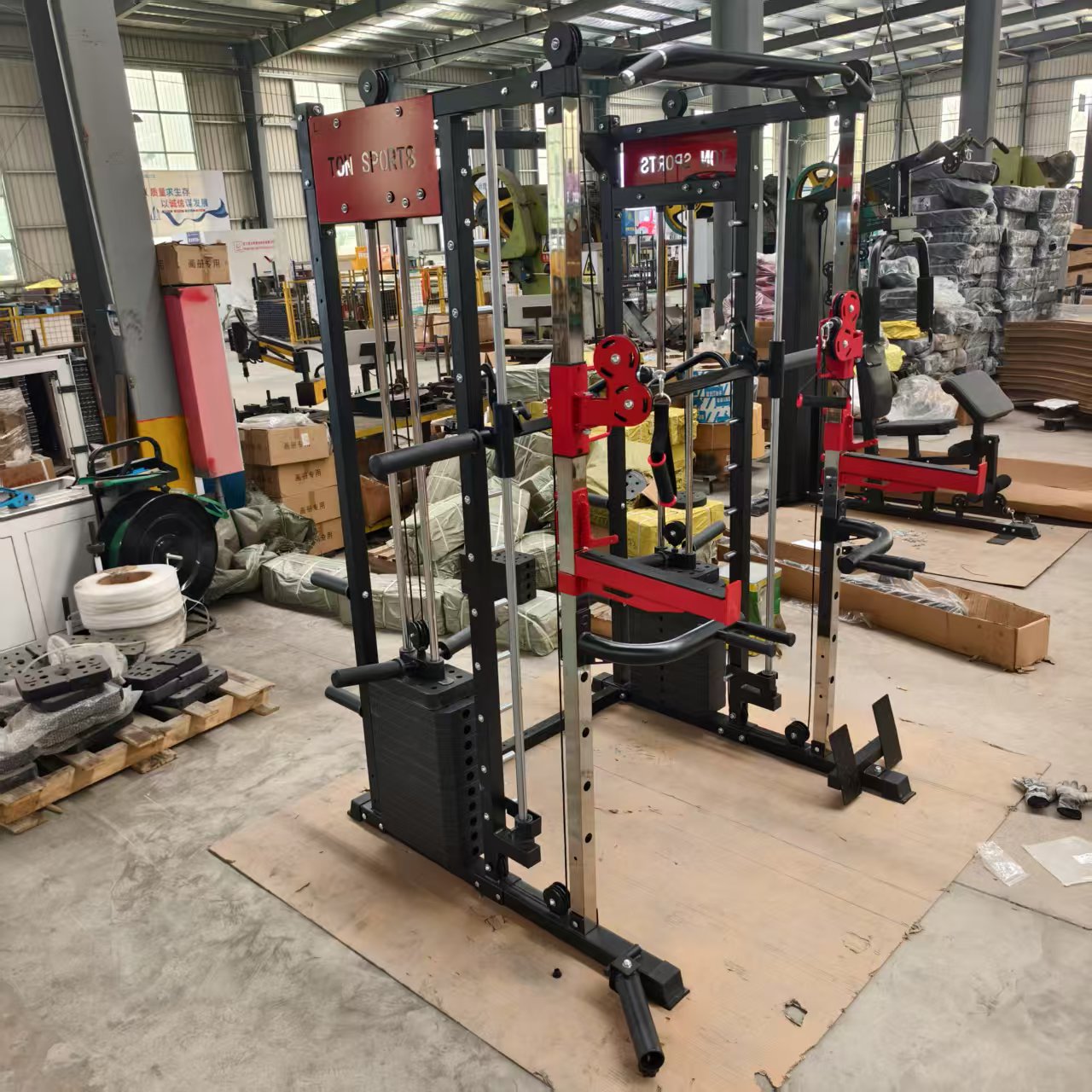 FDFIT Mesin Smith Multi-fungsi - All In One Gym Home Equipment ulasan dan harga