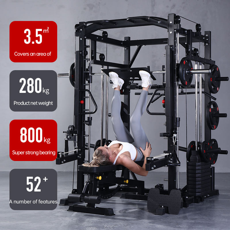 Rak Latihan Smith Machine Komp - Home Gym Equipment Set ulasan dan harga